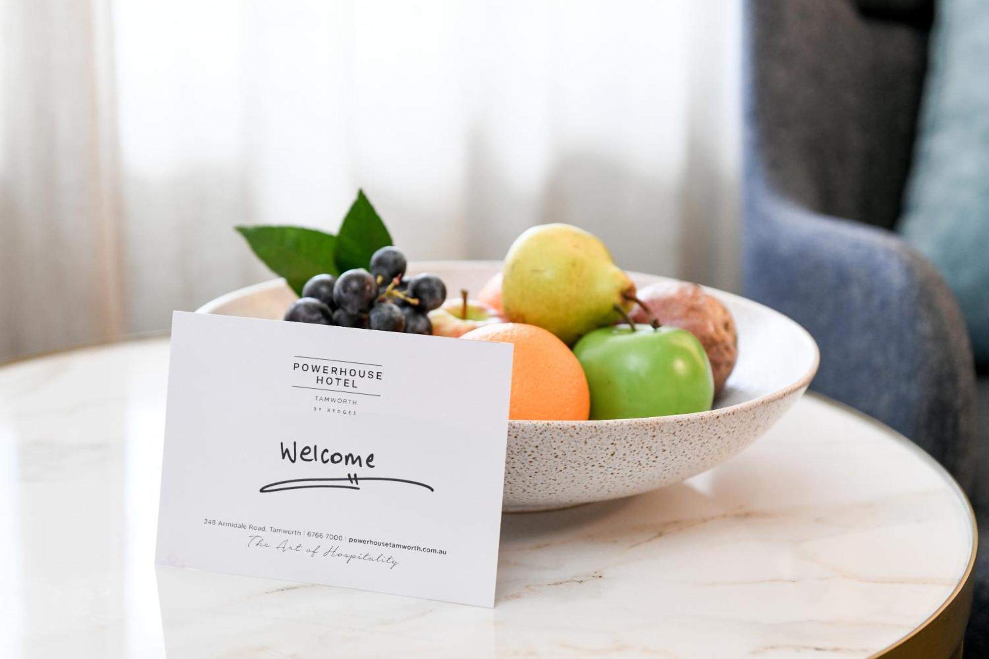 Powerhouse Hotel Tamworth By Rydges Luaran gambar Welcome card